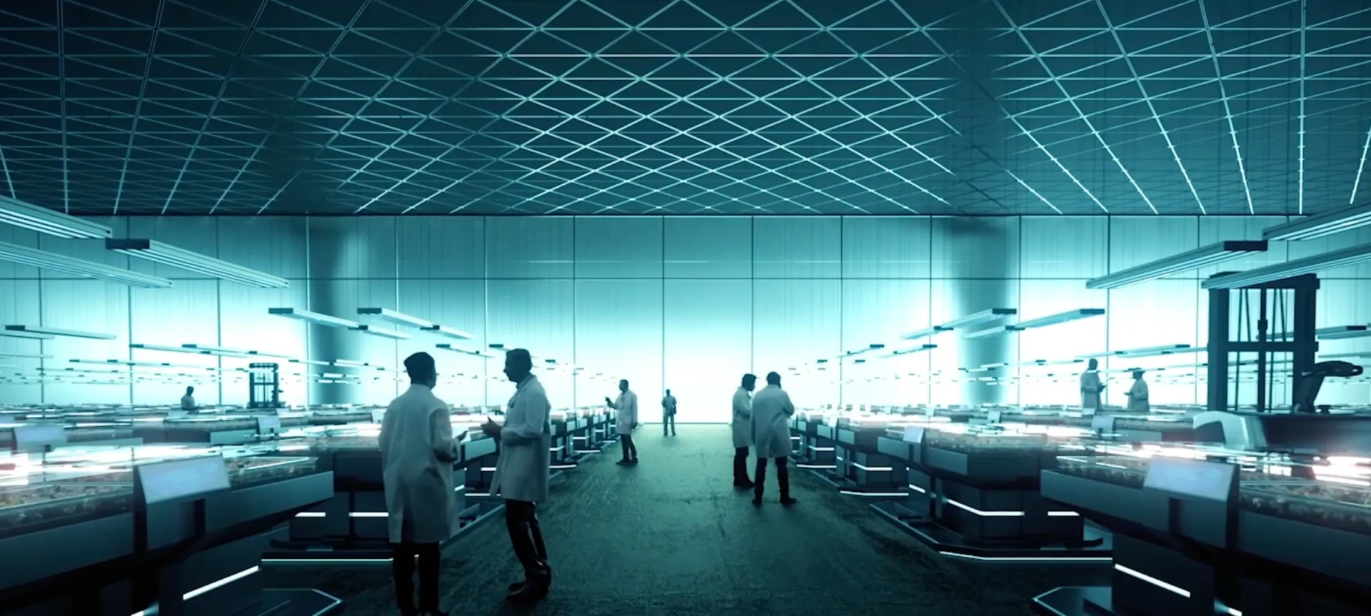 Scientists at KAUST Coral Nursery