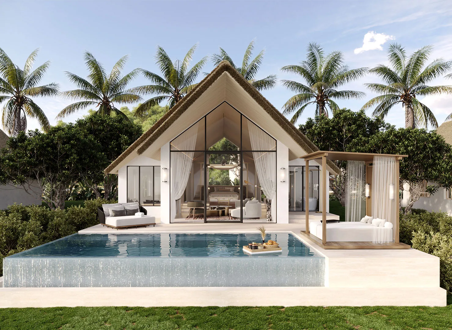 Design render at Namuka Bay, Fiji